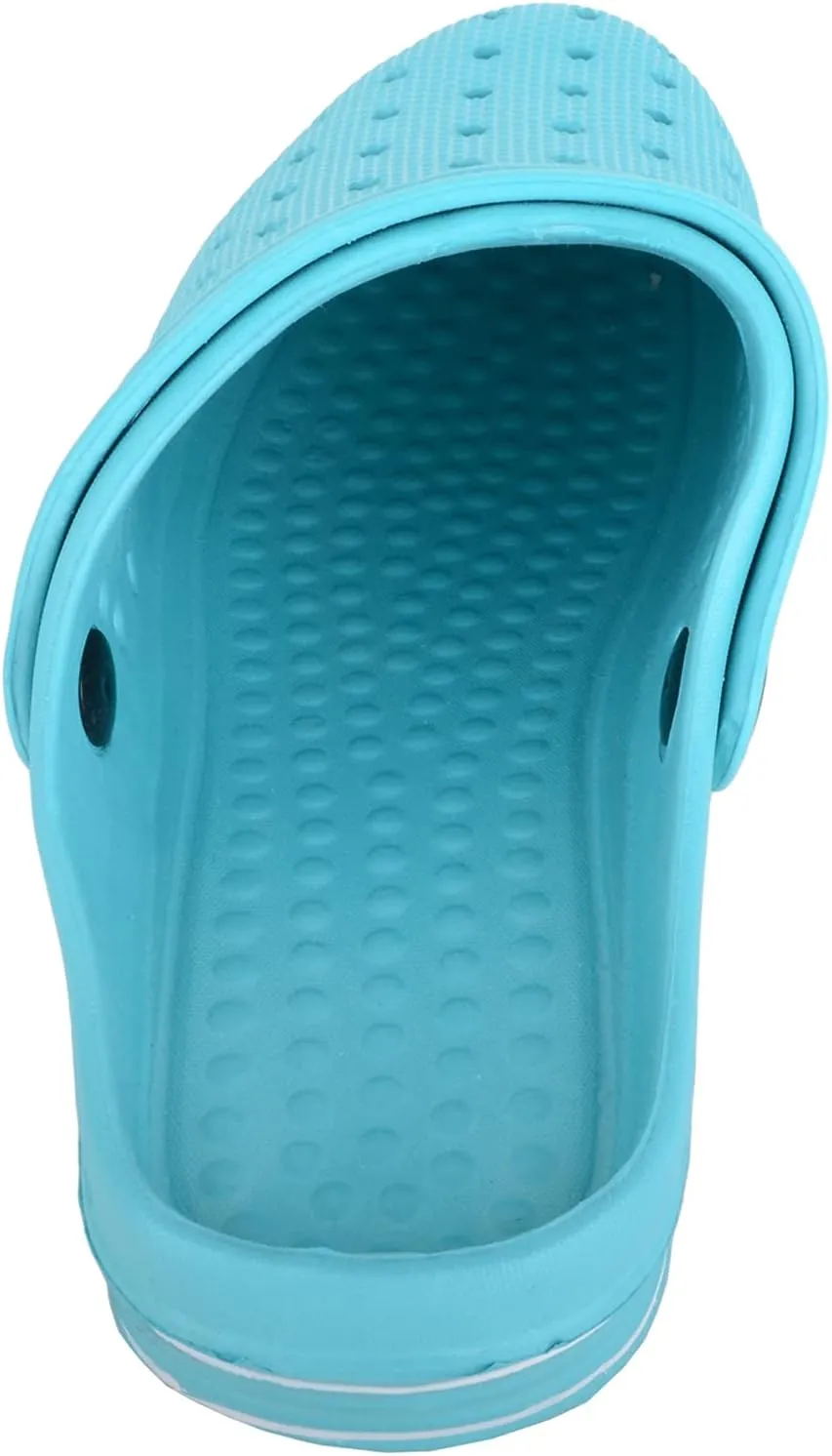 ABSOLUTE FOOTWEAR Womens Slip On Garden Summer Holiday Pool Clogs Shoes with Adjustable Back Strap