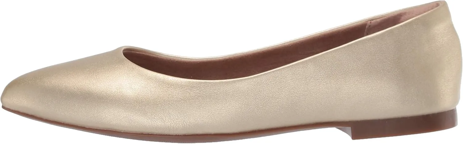 Amazon Essentials Women's Pointed-Toe Ballet Flat