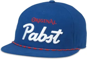 AMERICAN NEEDLE Pabst Blue Ribbon PBR Beer Unisex Adjustable Snapback Baseball Hat