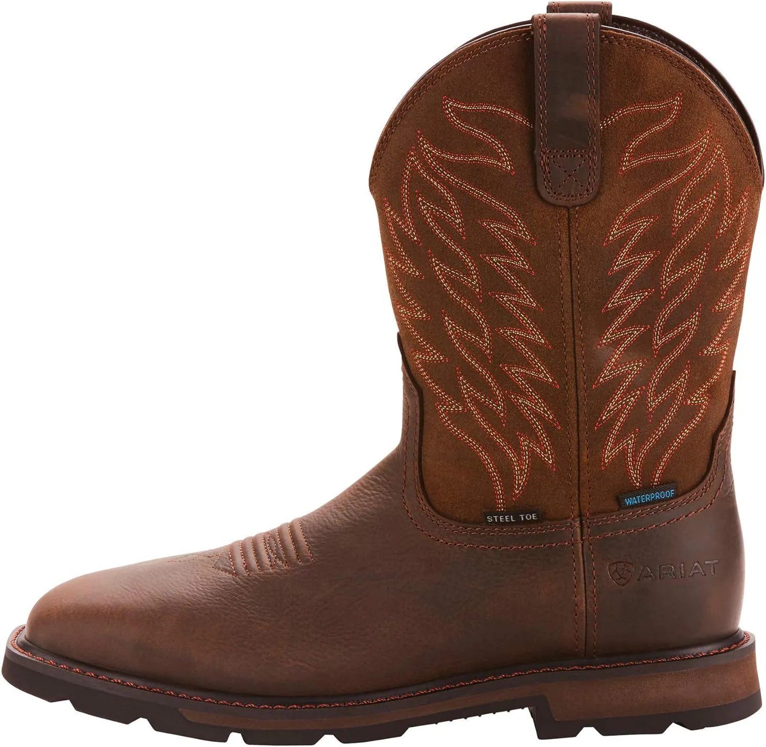 Ariat Men's Groundbreaker Wide Square Toe Steel Toe Work Boot