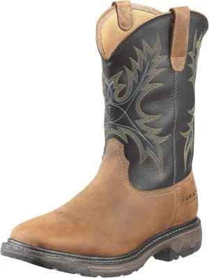 Ariat Men's WorkHog Wide Square Toe Waterproof Steel Toe Work Boot