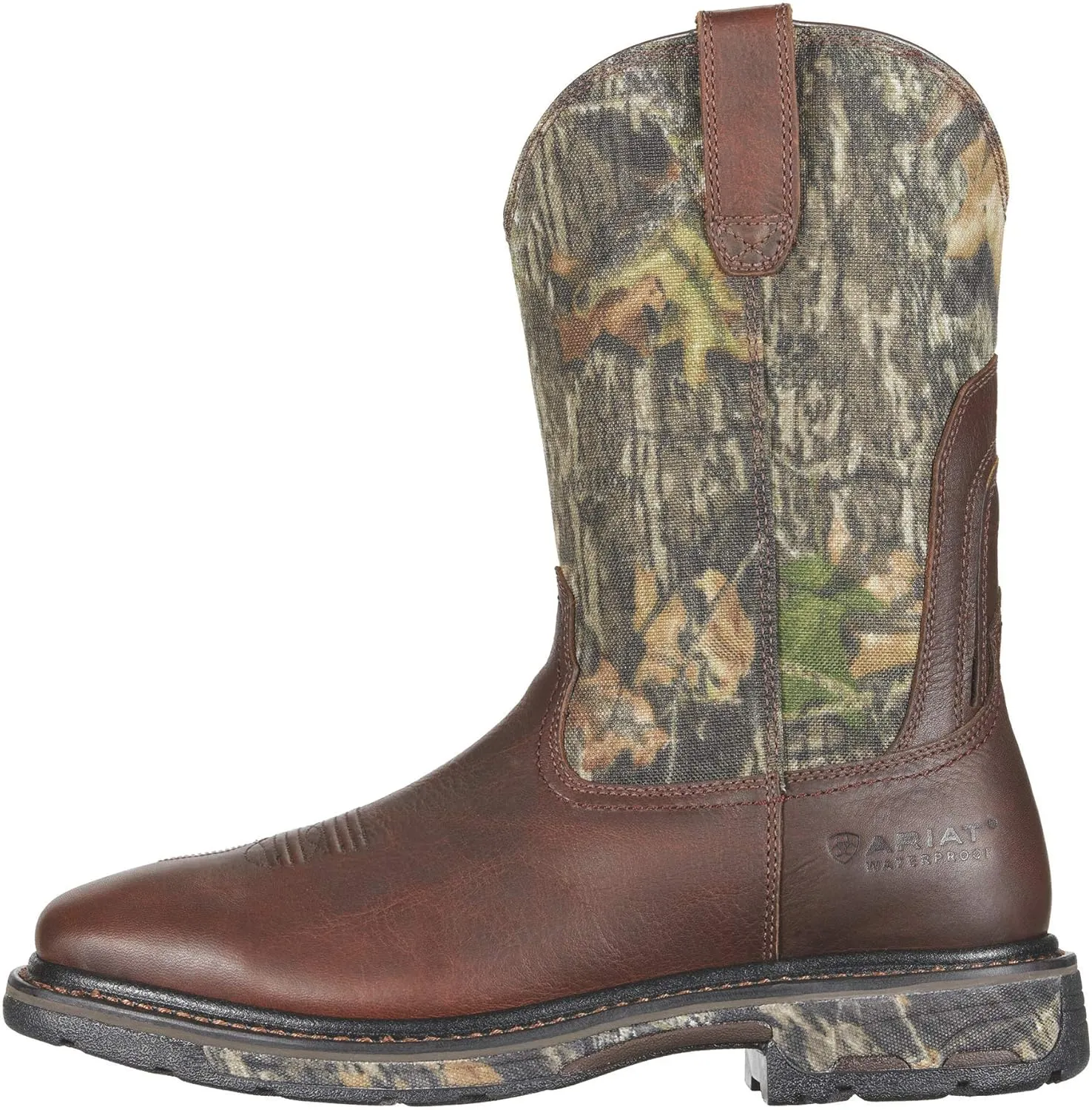 Ariat Men's WorkHog Wide Square Toe Waterproof Steel Toe Work Boot