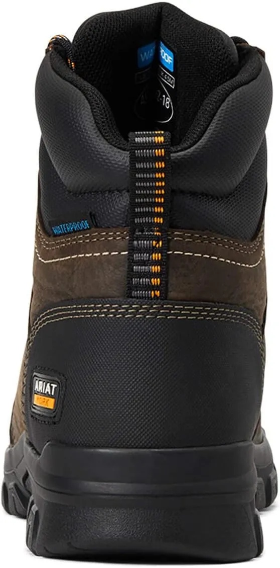 Ariat Women's Treadfast 6" Waterproof Steel Toe Work Boot