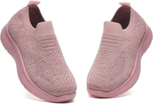 Bernal Girl Slip-On Sparkle Sneakers Toddler/Little Kid/Big Kid Non-Slip Breathable Tennis Walking Shoes