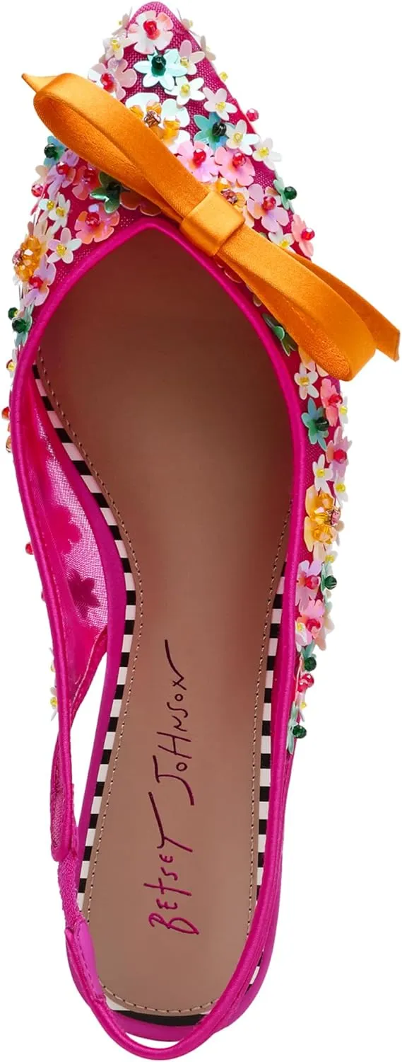 Betsey Johnson Women's Laylah Ballet Flat