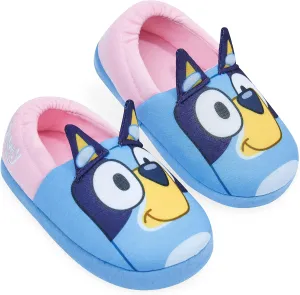 Bluey Girls Slippers, 3D Non-Slip Cushioned Sole Indoor Shoes - Gift For Kids