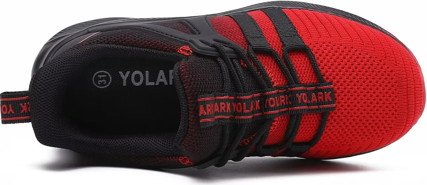 Boys Girls Sneakers for Kids Non-Slip Tennis Shoes Fashion Lightweight Breathable Running Sport Athletic
