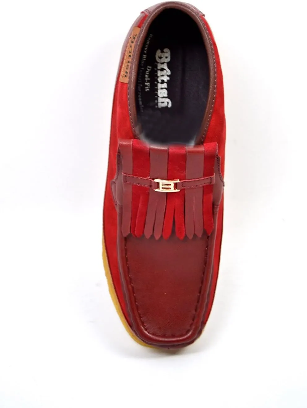 British Collection Men's Apollo Three Quarters Slip-On Leather Shoe