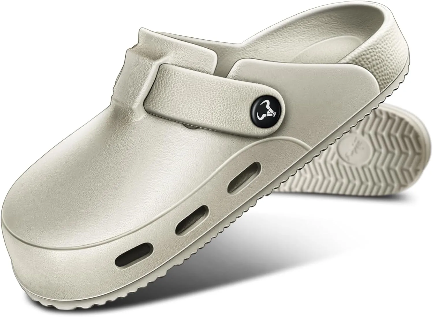BULLIANT Women Clogs, Adjustable Sandals Slip-on Water Shoes Unisex with Cushioned Footbed,Comfortable Lightweight