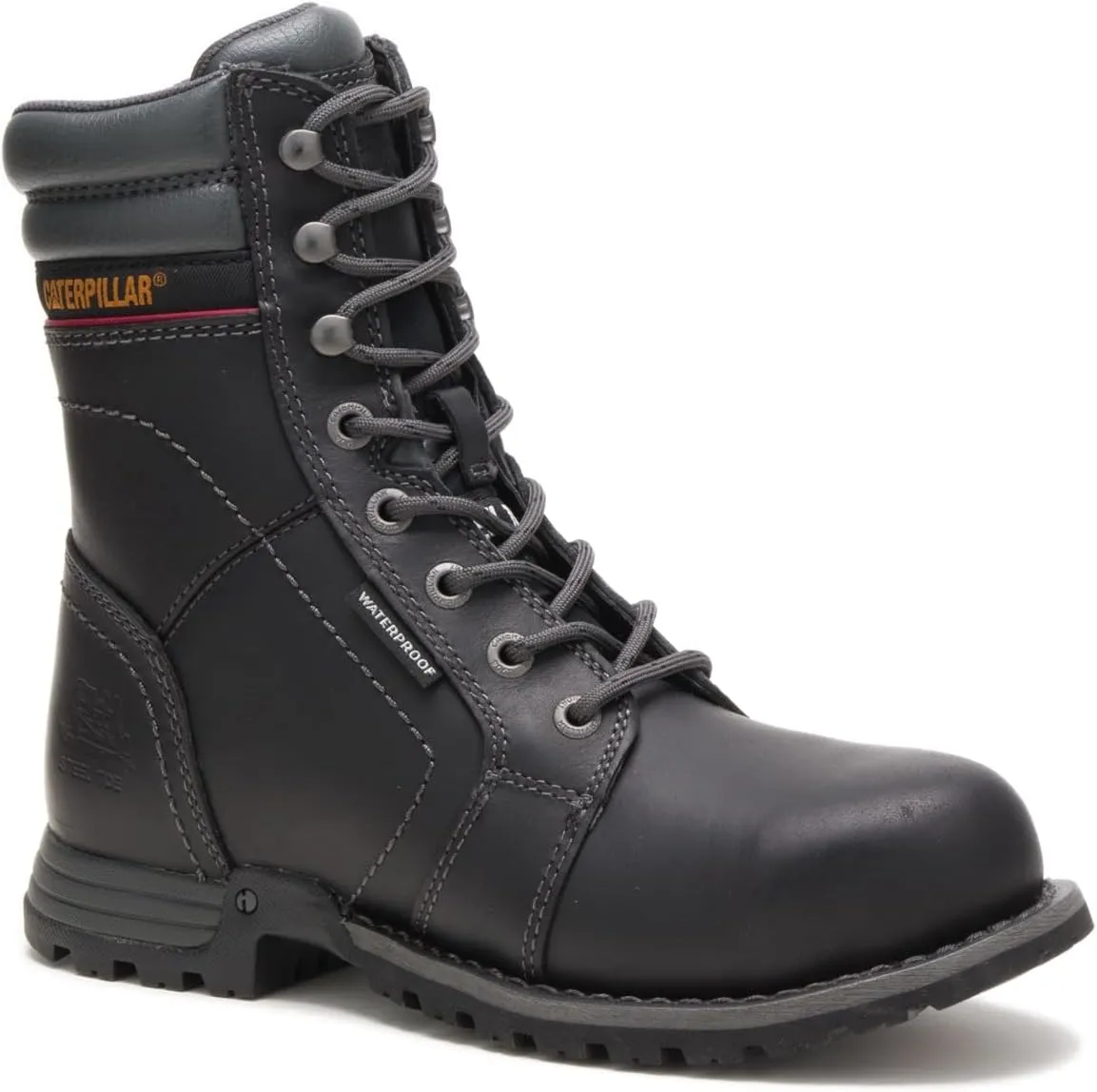 Cat Footwear Women's Echo Waterproof Steel Toe Work Boot