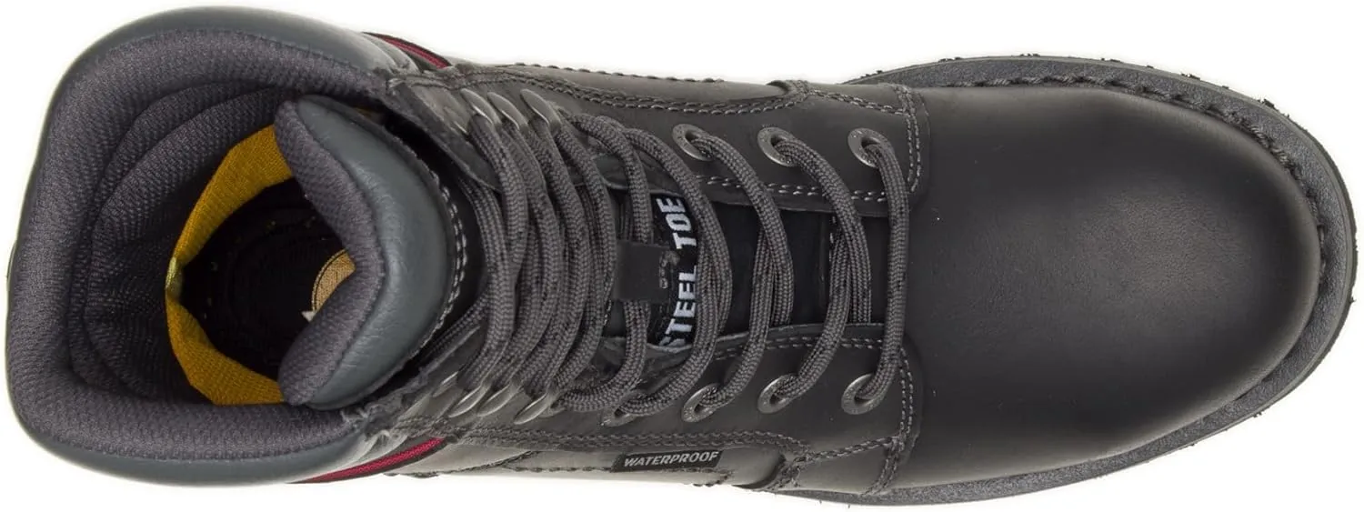Cat Footwear Women's Echo Waterproof Steel Toe Work Boot