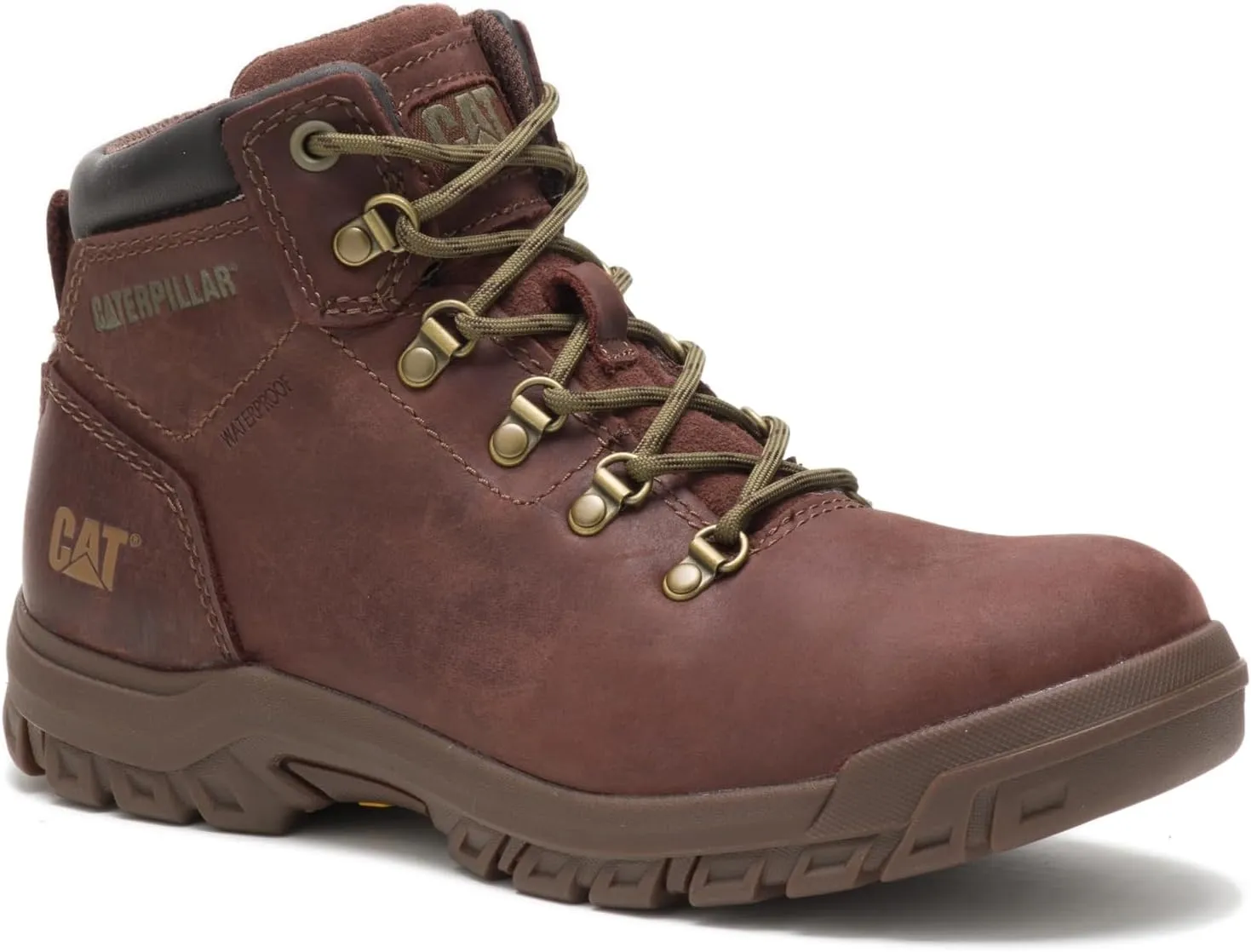 CAT Women's Mae Waterproof Steel Toe Work Boot