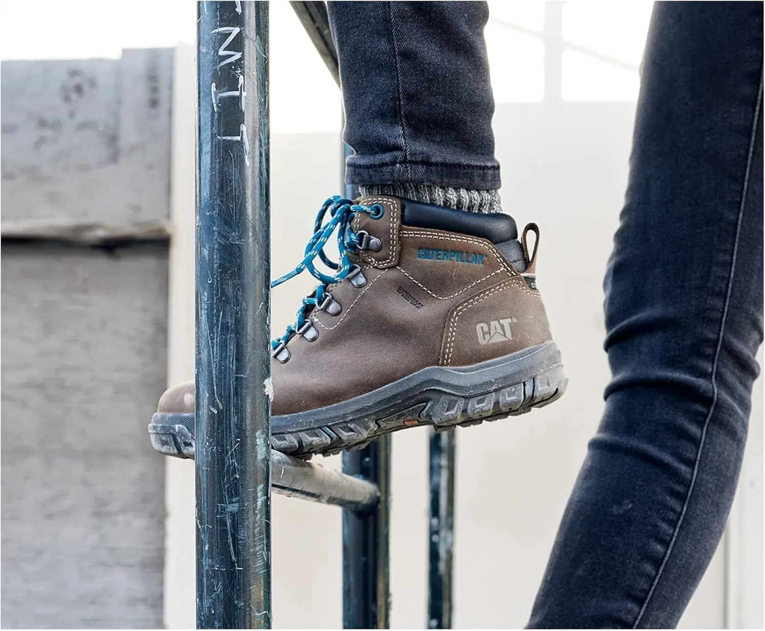 CAT Women's Mae Waterproof Steel Toe Work Boot