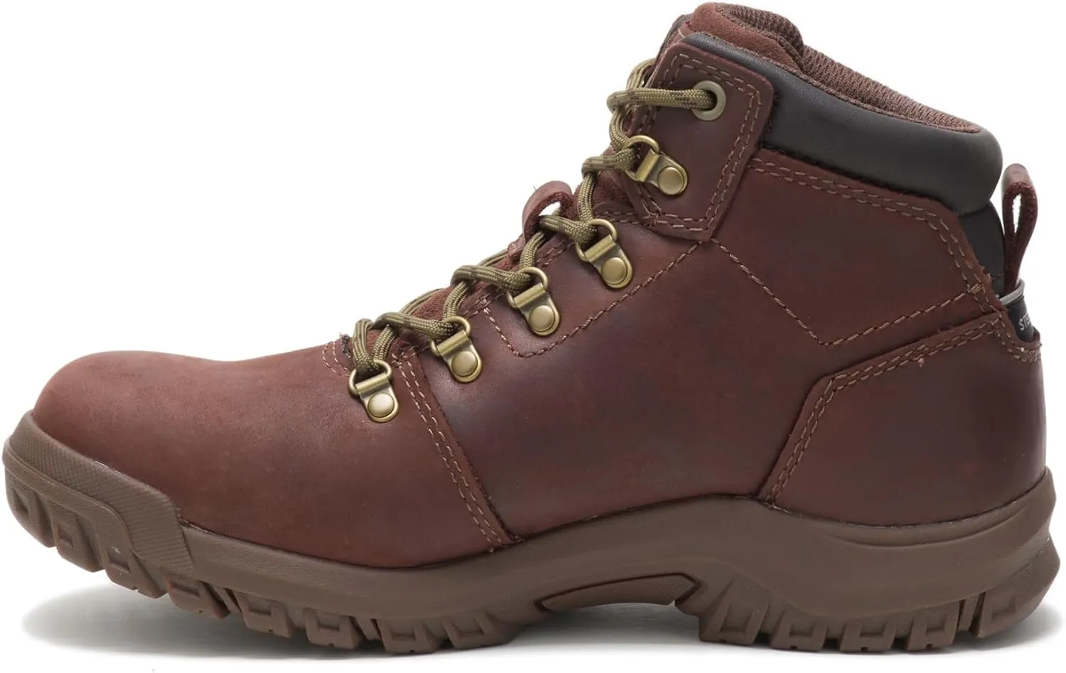 CAT Women's Mae Waterproof Steel Toe Work Boot