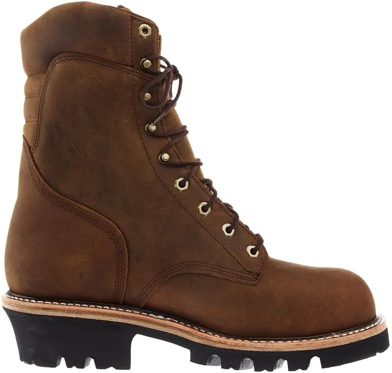 Chippewa Super DNA 9" Waterproof Insulated Steel Toe Logger Work Boot