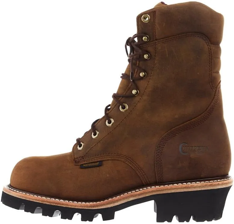 Chippewa Super DNA 9" Waterproof Insulated Steel Toe Logger Work Boot