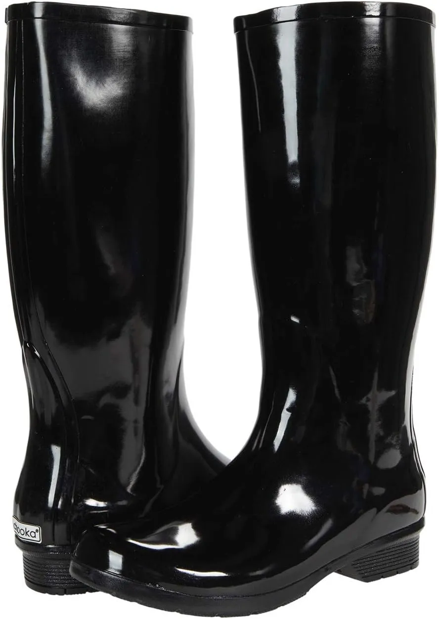 Chooka Polished Tall Waterproof Rain Boot