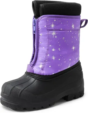 DREAM PAIRS Boys Girls Waterproof Winter Snow Boots