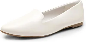 DREAM PAIRS Women's Flats, Pointed Toe Slip-On Dressy Flat Shoes, Comfortable Business Casual Dress Shoes for Office Work