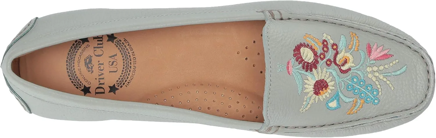 Driver Club USA Women's Leather Made in Brazil Nashville Loafer
