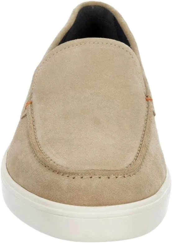 Franco Fortini Conner - Men's Slip-On Moc Toe Suede Loafer