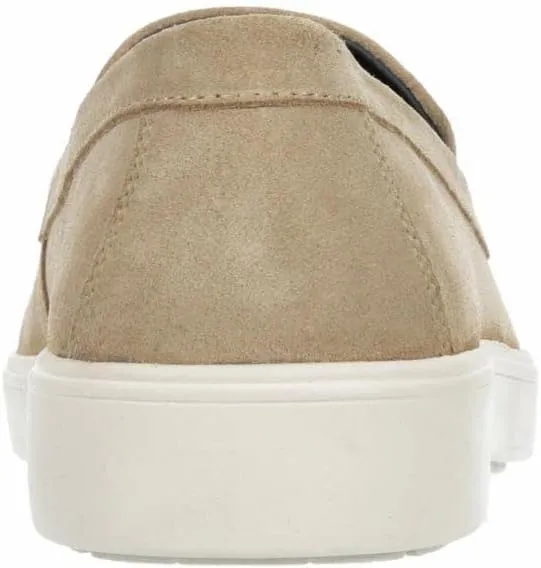 Franco Fortini Conner - Men's Slip-On Moc Toe Suede Loafer