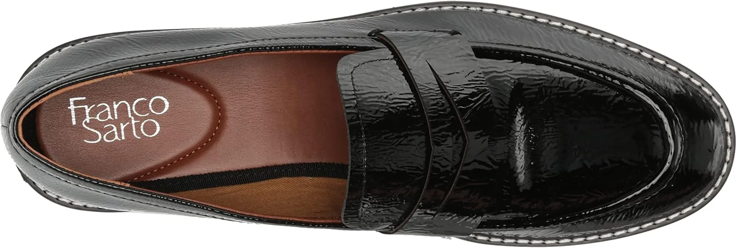 Franco Sarto Women's Balin Lug Sole Penny Loafer
