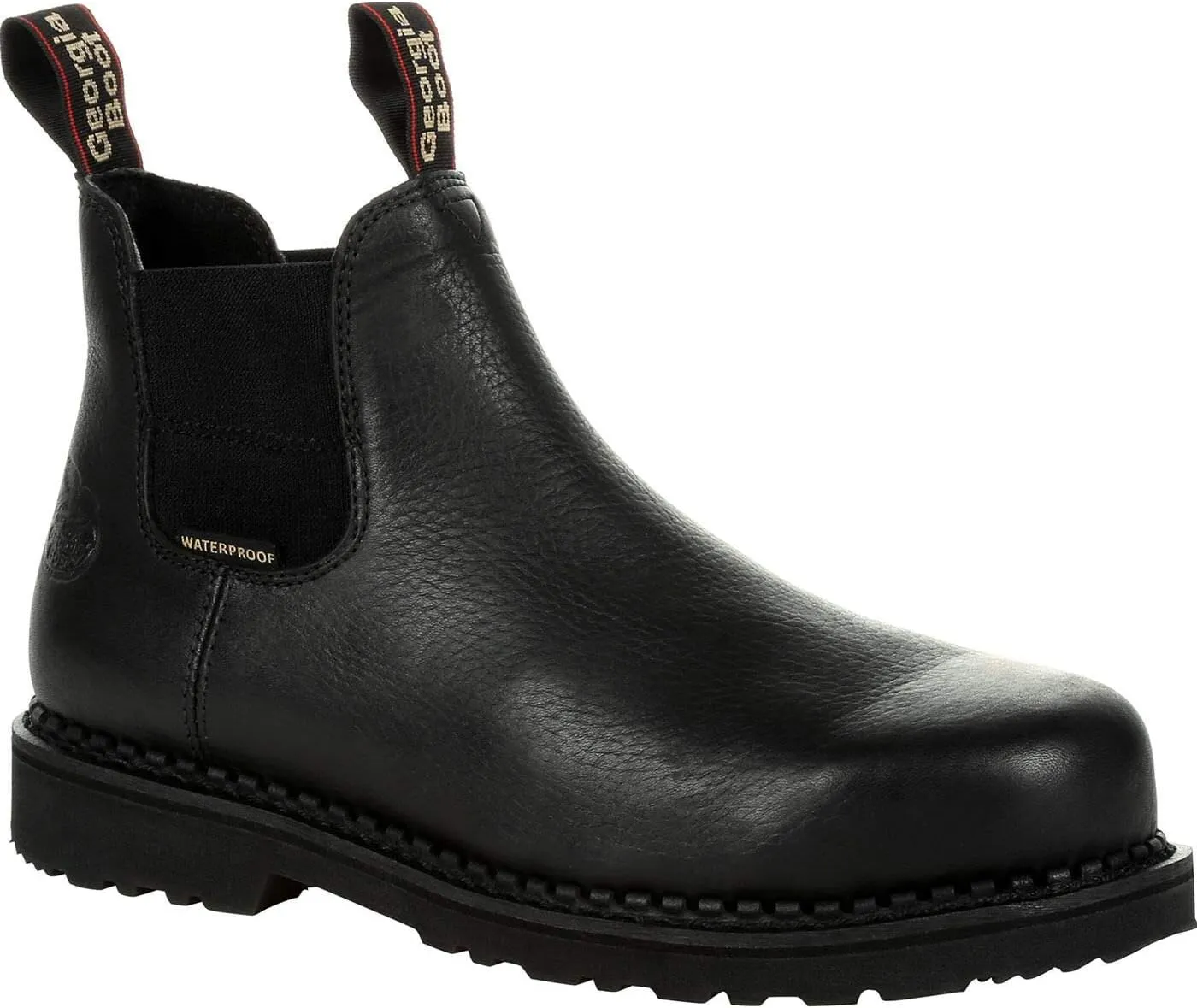 Georgia Giant Revamp Waterproof Chelsea Work Boot Size 10(M)