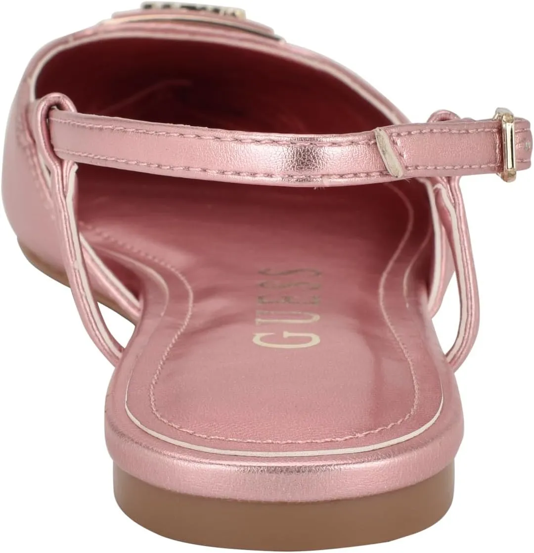 GUESS Women's Bemas Ballet Flat