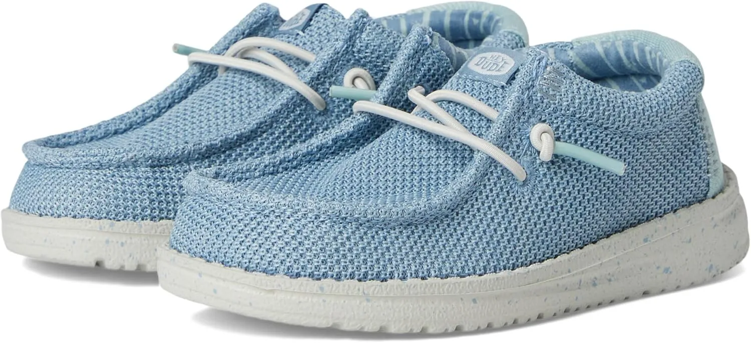 Hey Dude Boy's Wally Stretch Sox (Little Big Kid) Loafer