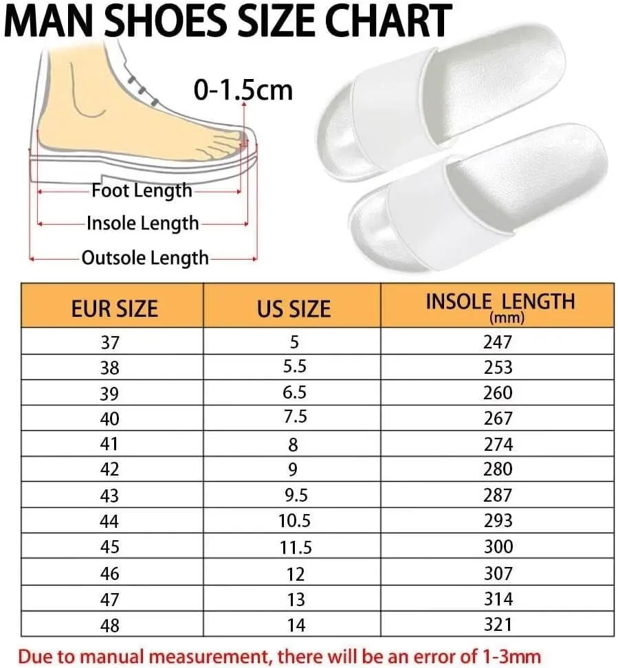INSTANTARTS Women's Slide Sandals Lightweight Non-slip Athletic Sandals Open Toe Slip-on Slippers Flip Flops