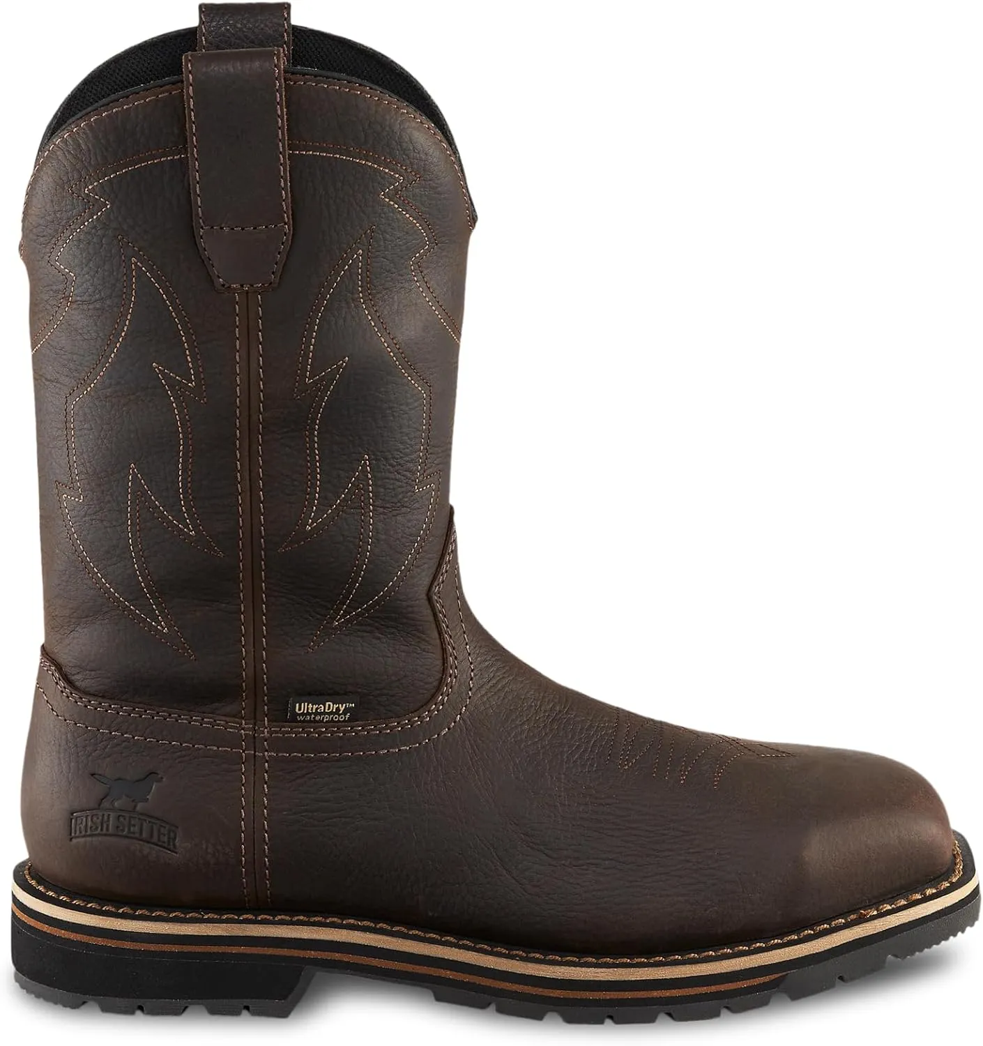 Irish Setter, Kittson, Men's, 11", Waterproof, Steel Safety Toe, Work Boot