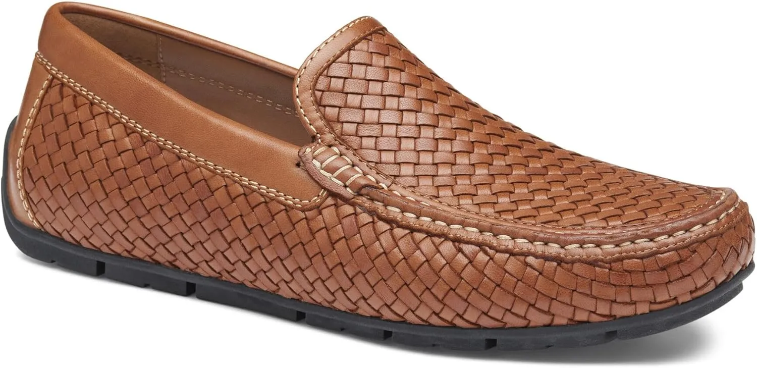 Johnston & Murphy Baldwin Driver Woven Slip-On Dress Casual Shoe