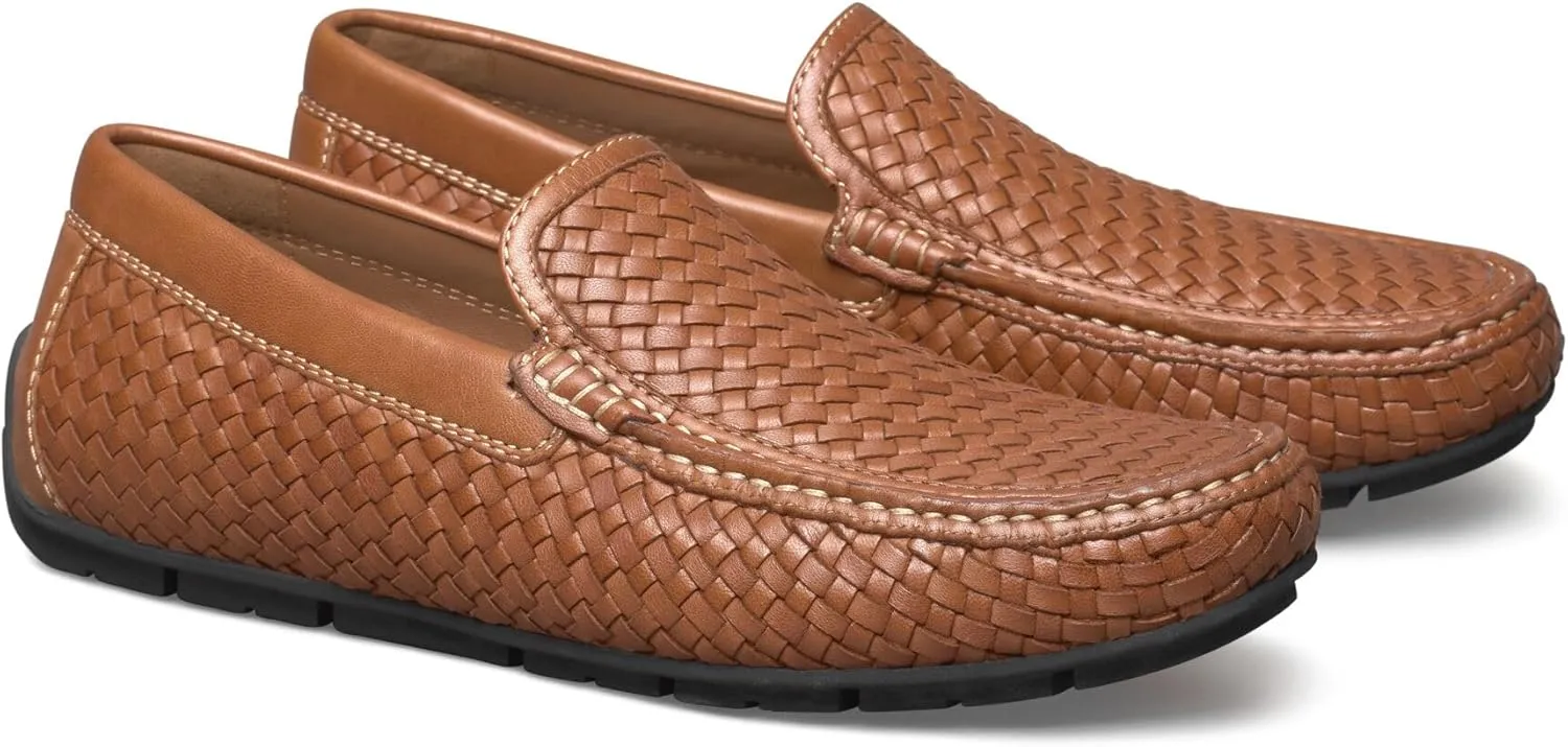 Johnston & Murphy Baldwin Driver Woven Slip-On Dress Casual Shoe