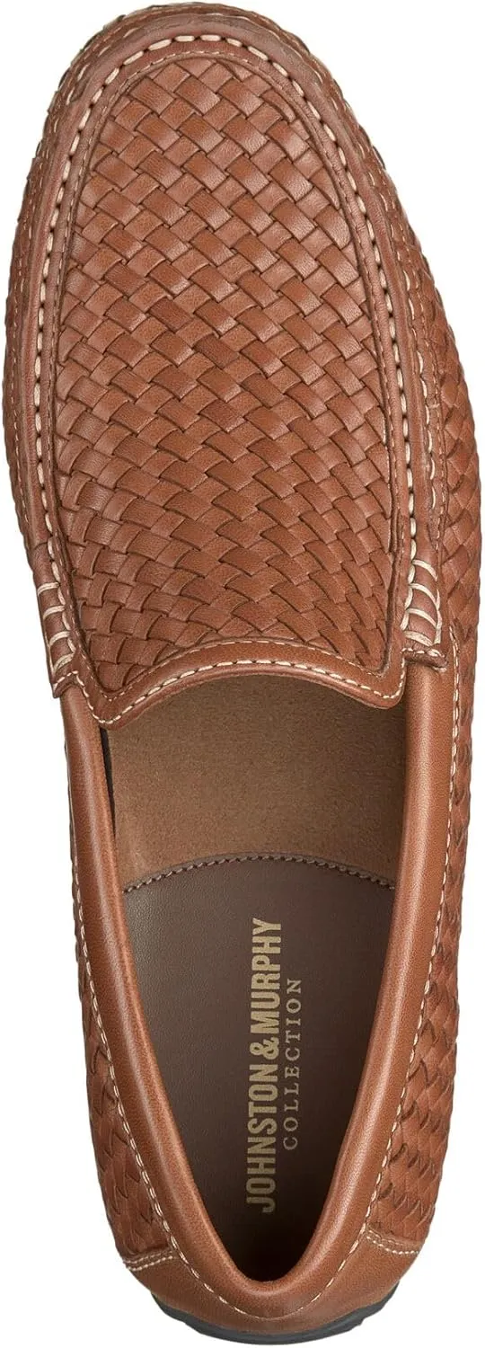 Johnston & Murphy Baldwin Driver Woven Slip-On Dress Casual Shoe