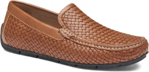 Johnston & Murphy Baldwin Driver Woven Slip-On Dress Casual Shoe