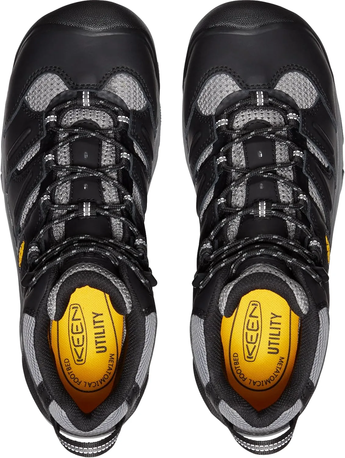 KEEN Utility Men's Lansing Mid Height Steel Toe Waterproof Work Boots