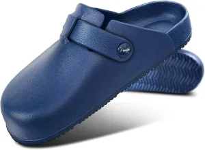 KEMISANT Women Clogs,Comfortable Mules Sandals Slippers Nurse Garden Shoes Unisex for Men Cushioned Support