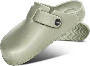 KEMISANT Women Clogs,Comfortable Mules Sandals Slippers Nurse Garden Shoes Unisex for Men Cushioned Support