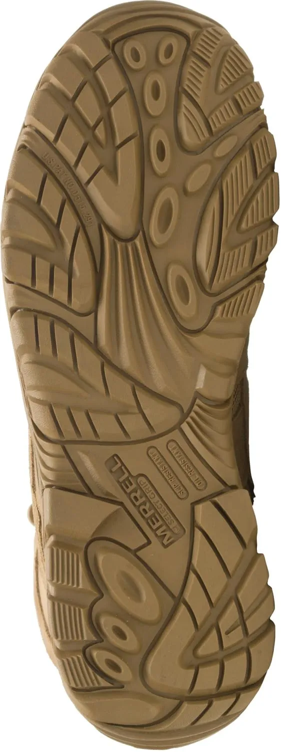 Merrell Men's Windoc Waterproof Steel Toe Mid Construction Boot, Brown, 9.5
