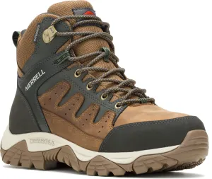 Merrell Men's Windoc Waterproof Steel Toe Mid Construction Boot, Brown, 9.5