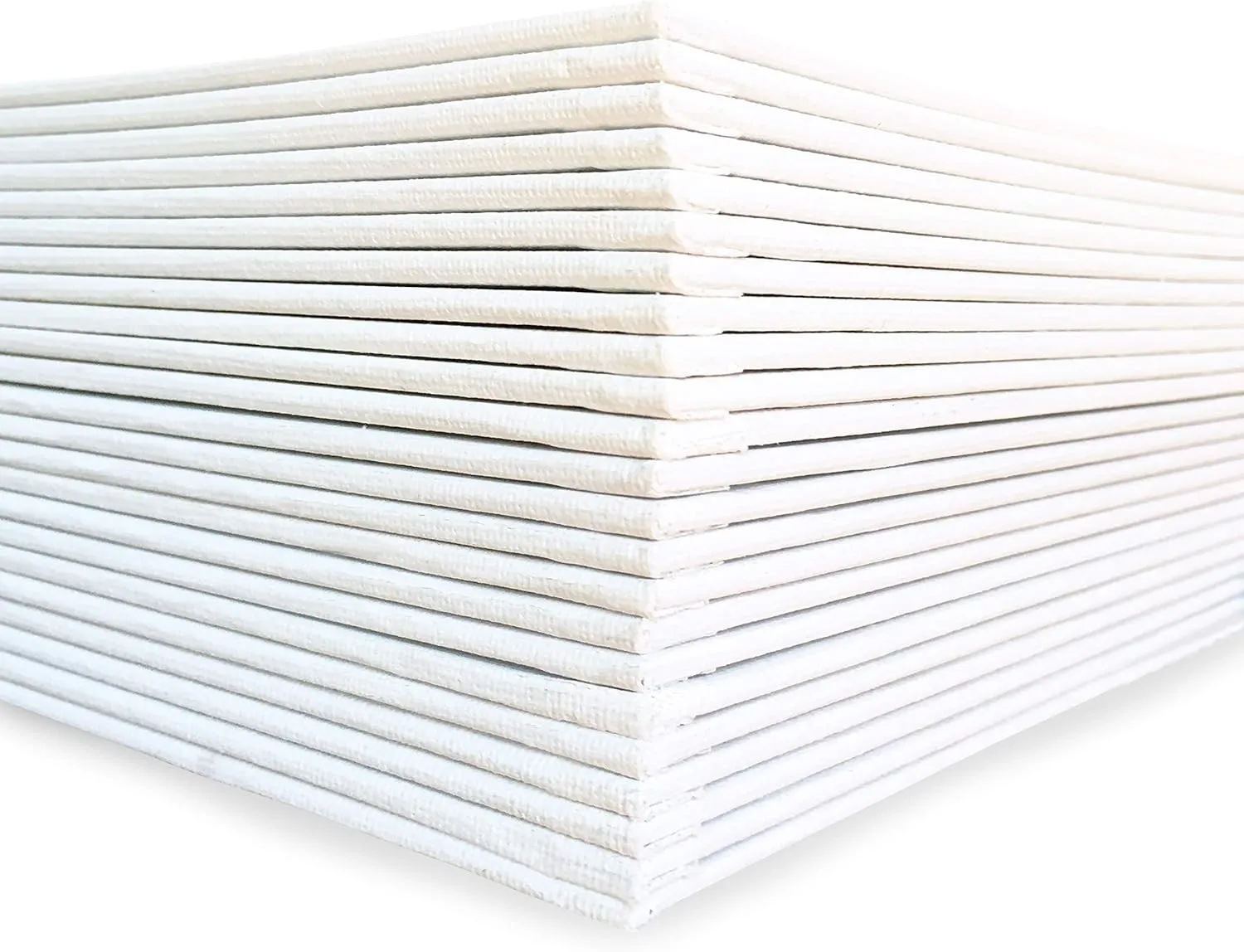 milo Canvas Panel Boards for Painting | 11x14 inches | 24 Pack of Flat Canvas Panels, Primed & Ready to Paint Art Supplies for Acrylic, Oil, Mixed Wet Media, & Pouring, Bulk Painting Party Pack