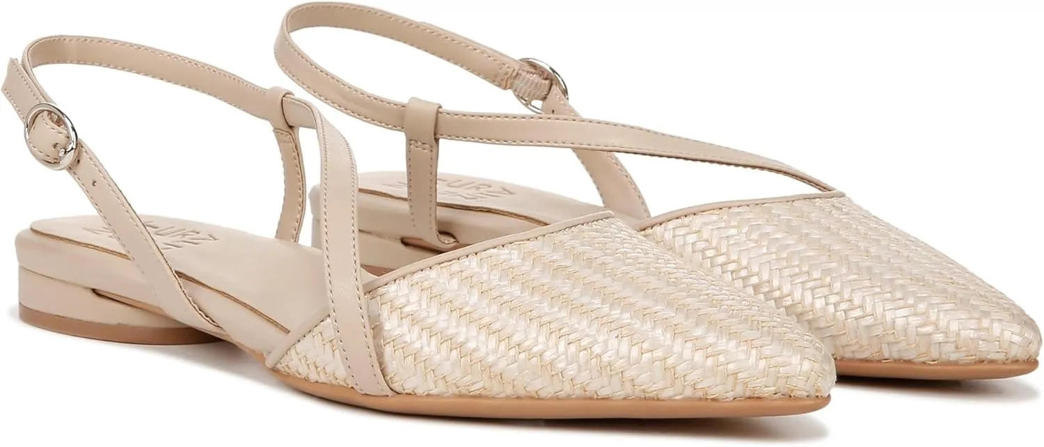Naturalizer Women's Hawaii Pointed Toe Slingback Flat