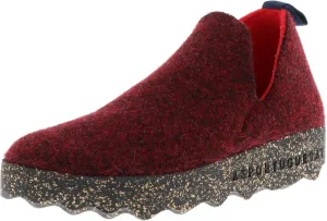 New Women's City Slip On Merlot Double 41