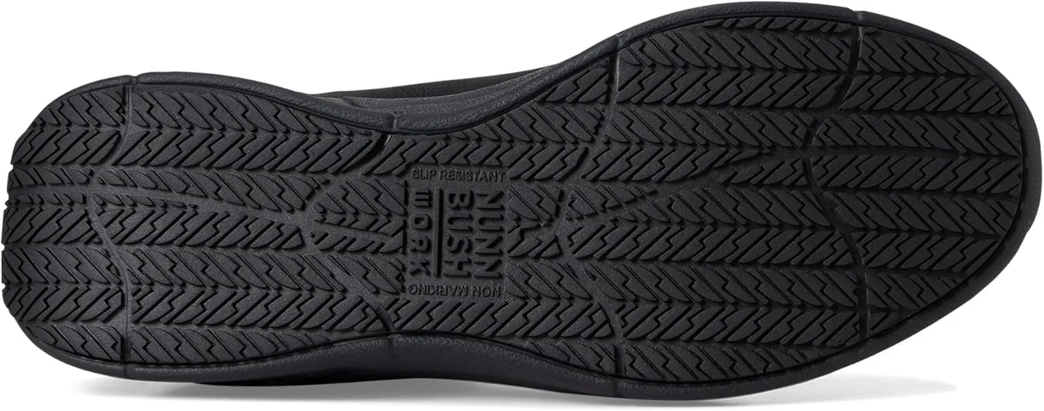 Nunn Bush Men's Grazie Ap1 Slip-on Slip-Resistant Work Shoe Ez on Athletic Style Sneaker Food Service