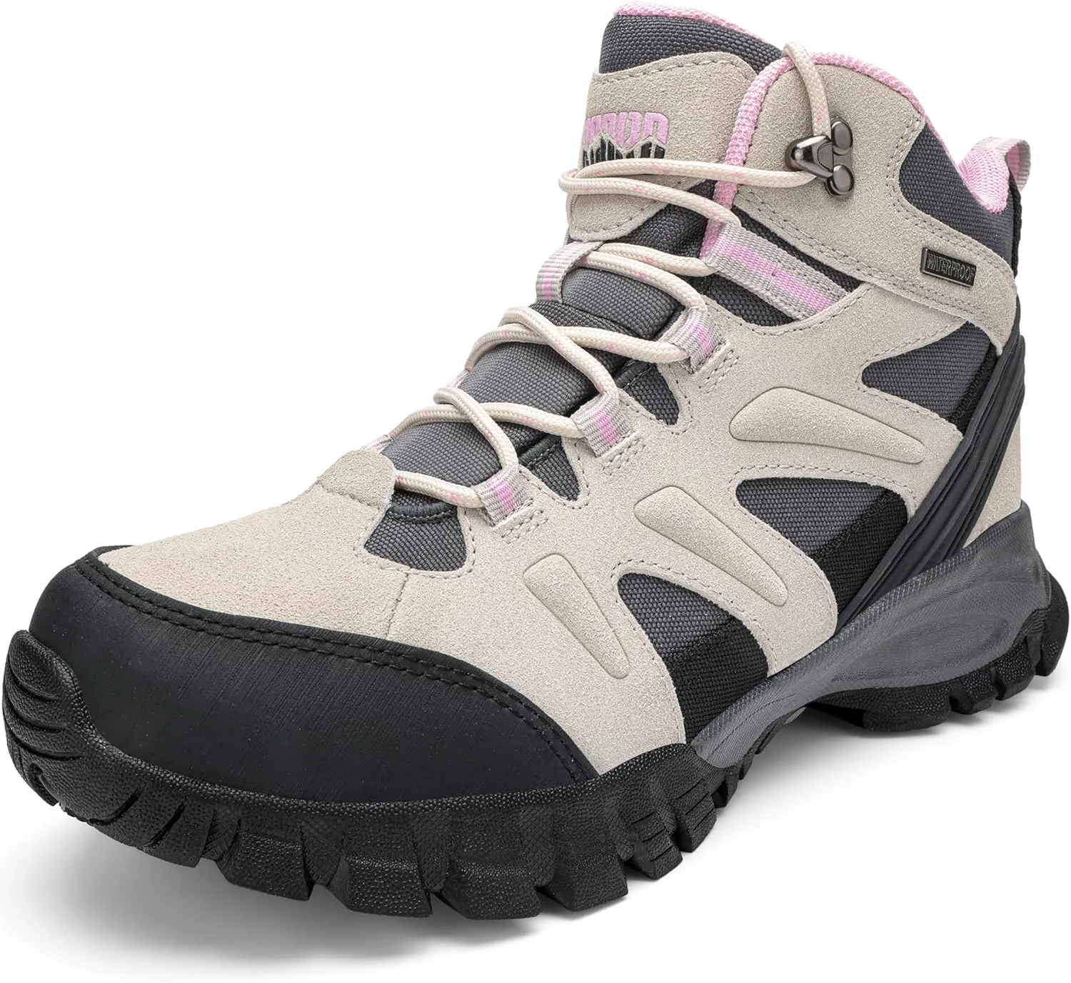 R CORD Hiking Boots Women Waterproof Womens Hiking Boots Ankle Support Hiking Boots for Women Durable Hiking Boot for Outdoors Womens Mountaineering Boots
