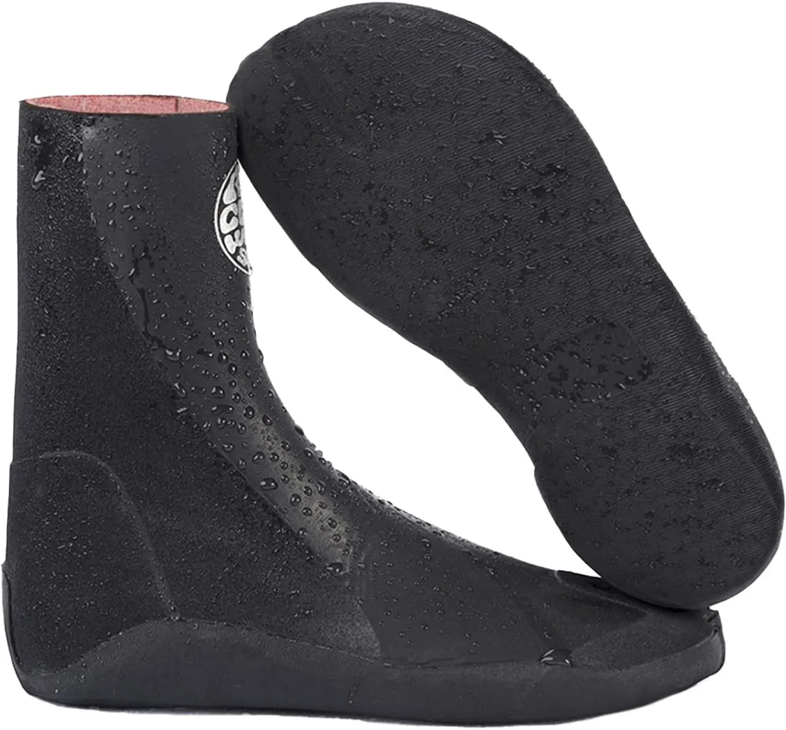 Rip Curl Rubber Soul Plus 5mm Hidden Split Toe Wetsuit Boots 112MSA - Black