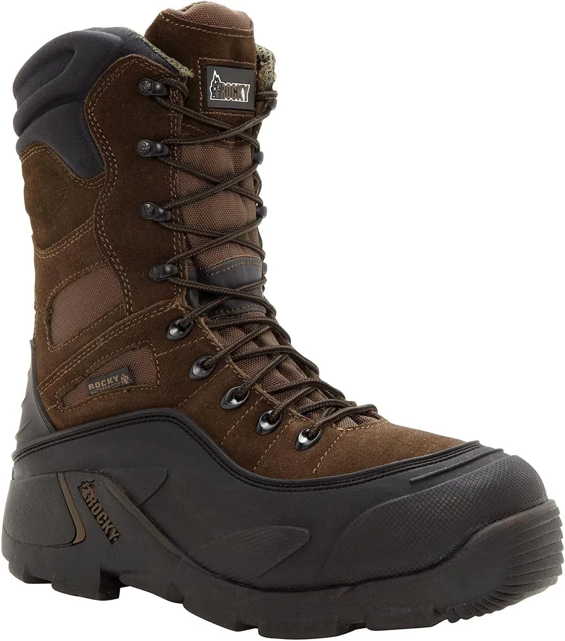 ROCKY Blizzard Stalker Steel Toe Waterproof 1200G Insulated Work Boot