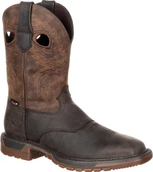 ROCKY Original Ride FLX Steel Toe Waterproof Western Boot