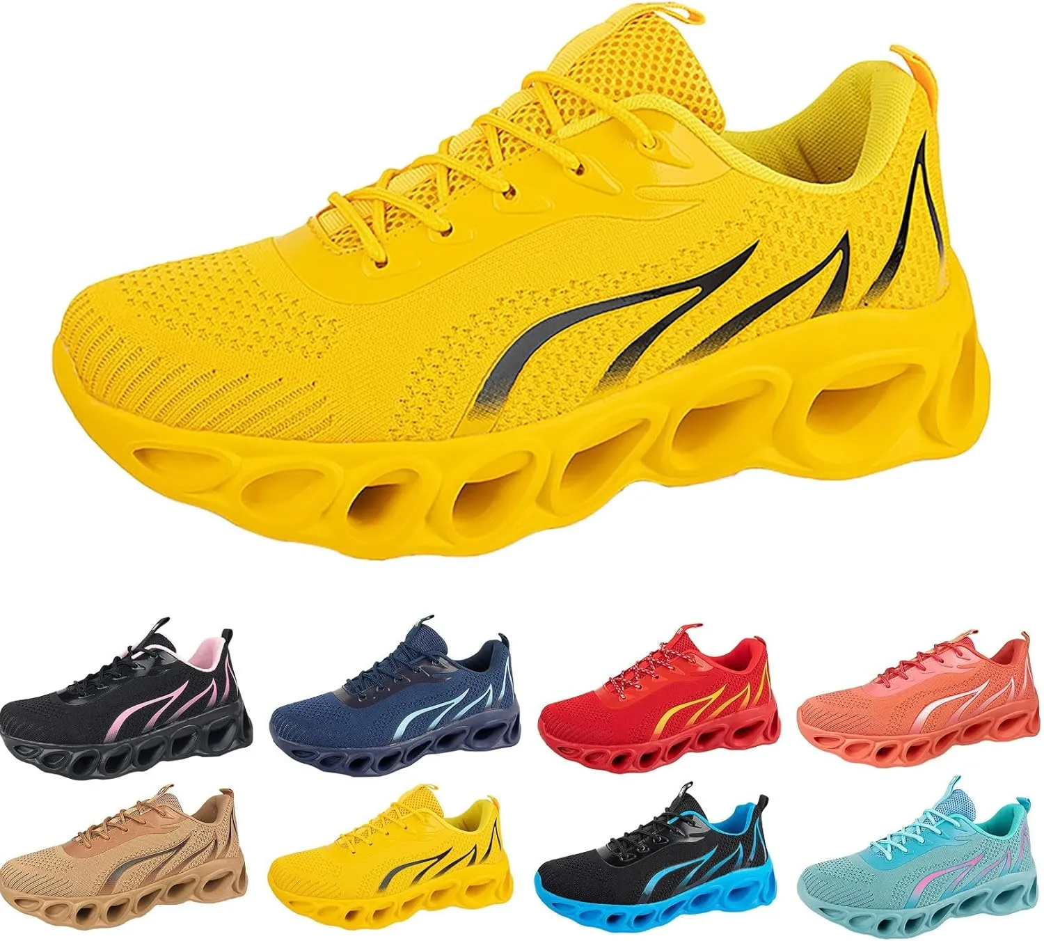 Running Shoes for Women White Sneakers Men Platform Loafers for Women Wide Closed Toe Indoor and Outdoor Women's Christmas Shoes Women's Wide Loafers